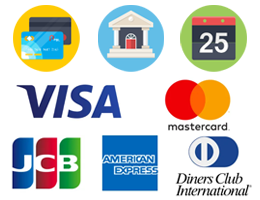 極限の低価格と多彩な決済方法